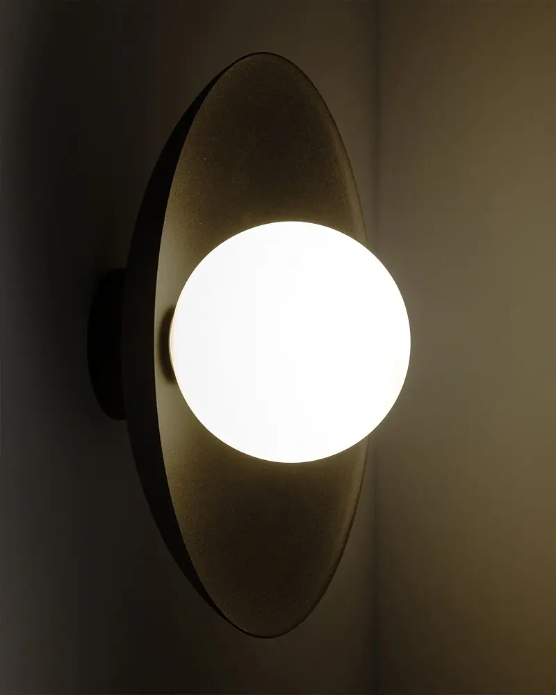 Бра, настінний світильник TK Lighting 10934 Slate G9 1x8W IP20 чорний - фото 3