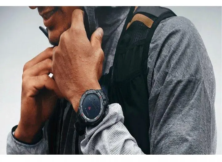 Смарт-часы Amazfit T-Rex Pro Meteorite Black - фото 7