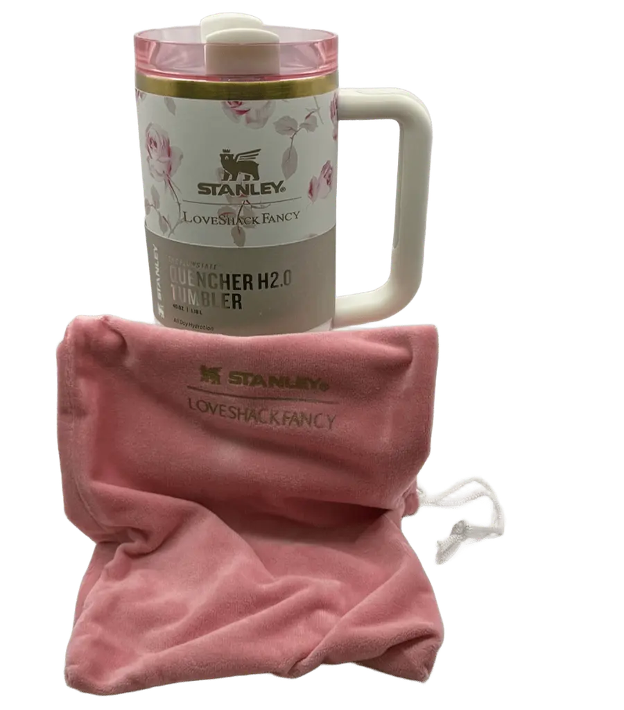 Термос термочашка Stanley Quencher H2.0 Tumbler з нержавіючої сталі 1,18 л Vintage Rose KT6007856 - фото 3