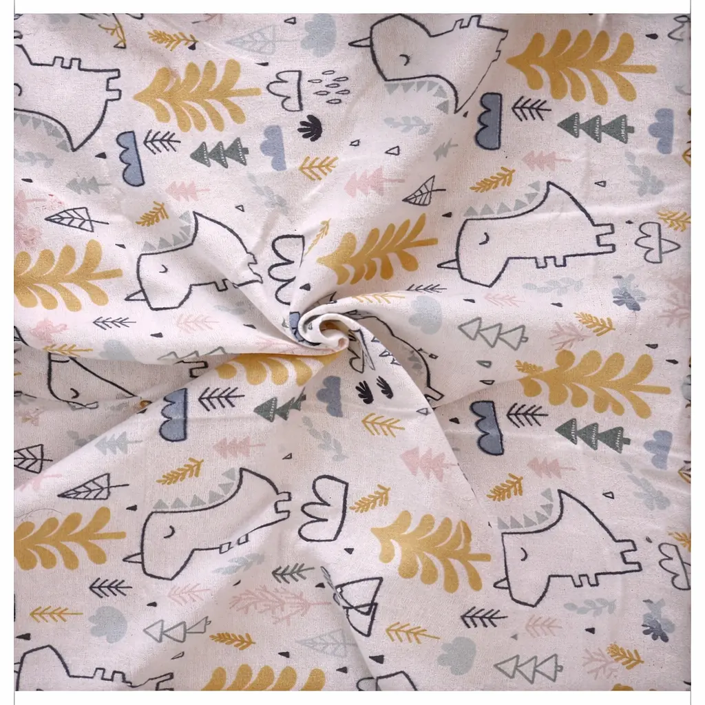 Дитяча постільна білизна MIRSON LITTLE KIDS фланель Dino 110х160см (2200012800843) - фото 10