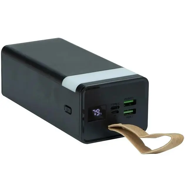 Портативний аккумулятор - універсальна батарея XO PR130 40000 mAh 22.5W чорна - фото 3