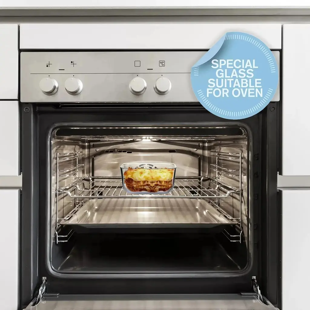 Набір скляних контейнерів Guzzini Kitchen active design Store & more із герметичними кришками 3 шт. прозорий - фото 7