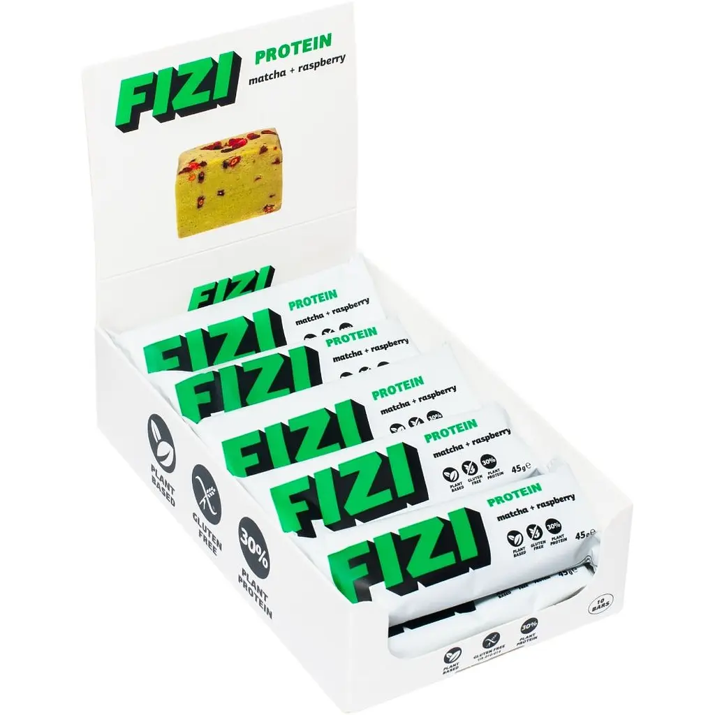 Батончик протеїновий Fizi Matcha and Raspberry 45 г - фото 3