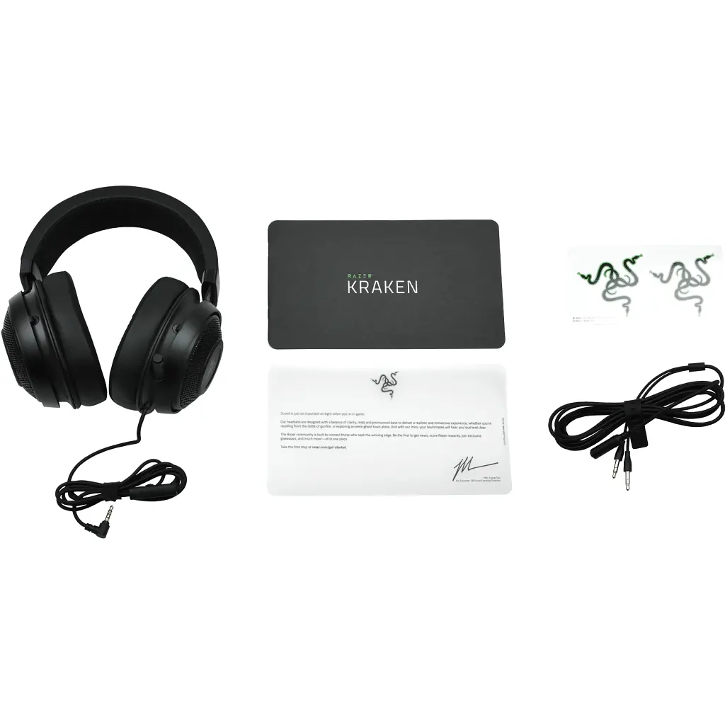 Навушники Razer Kraken Black (RZ04-02830100-R3U1) - фото 5