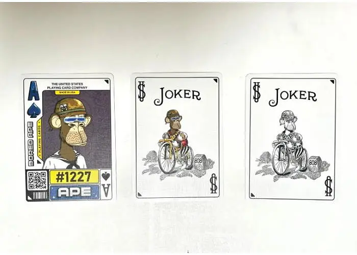 Карты игральные United States Playing Card Company Bicycle Bored Ape (ВР_КИББА) - фото 4