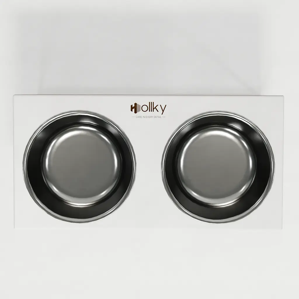 Hollky Base XXL40 — миски на підставці для дуже великих собак (2 × 2,8 л) - фото 4