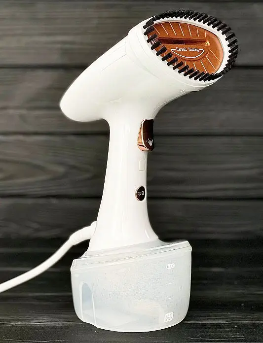 Отпариватель ручной Bitek BT-1285 паровой ручной утюг щетка для одежды дома и штор 1600 Вт Белый - фото 3