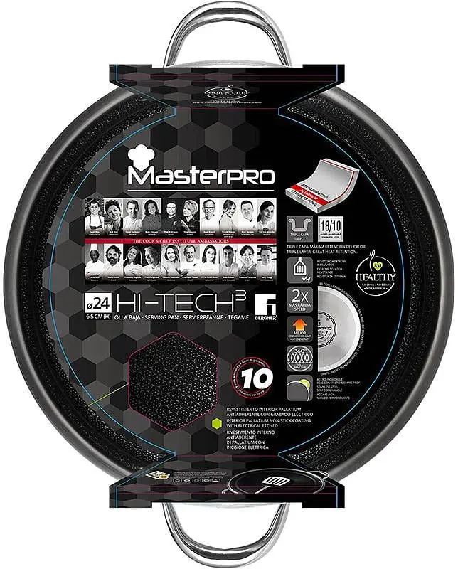 Сотейник MasterPro Hi-tech 3, 24 см 3 л (BGMP-1635) - фото 4