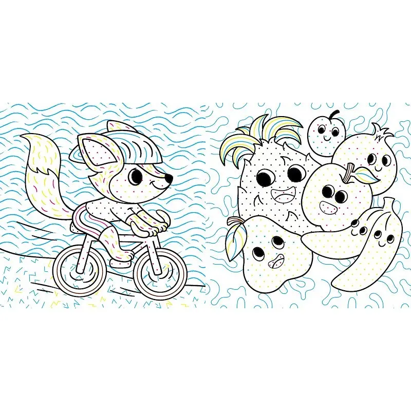 Водная раскраска Мир вокруг меня "Лето" Ранок 1806001, 12 страниц - фото 2