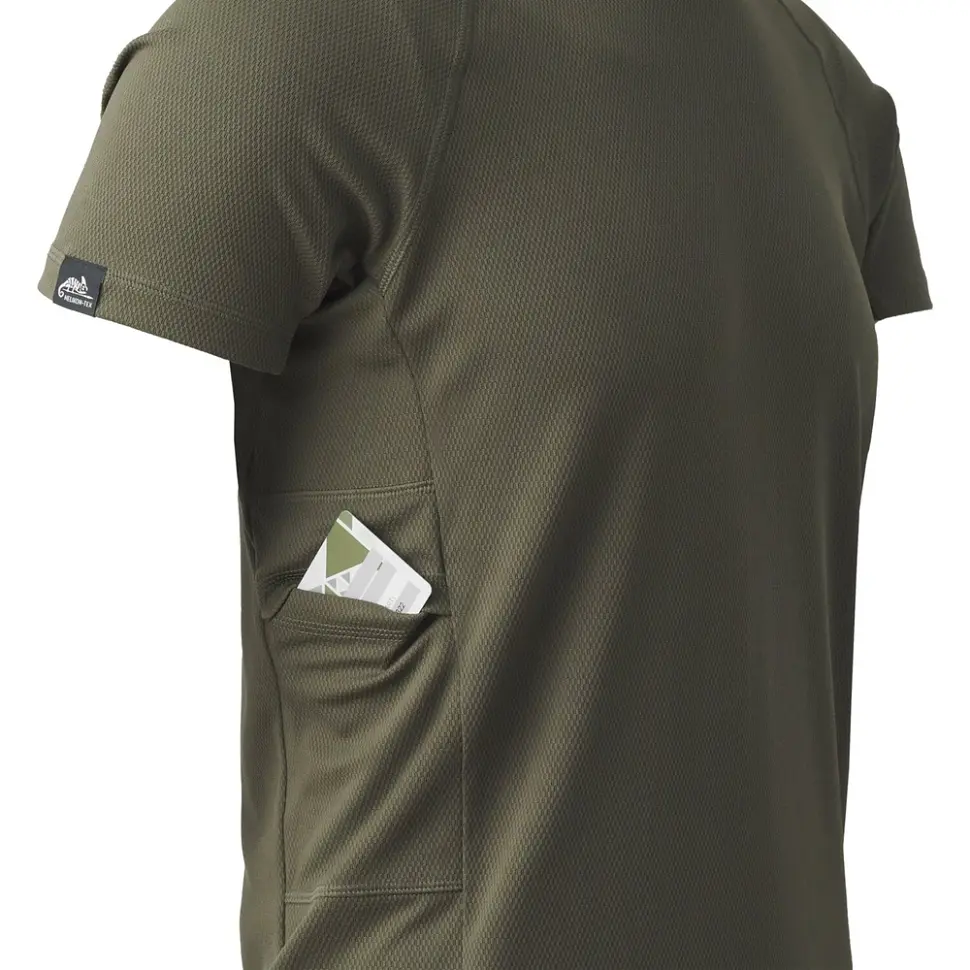 Термоактивна футболка Helikon-Tex Functional T-shirt - Quickly Dry - Olive Green, розмір S - фото 3