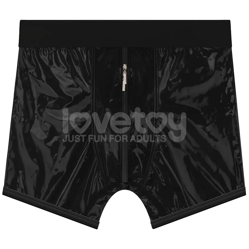 Труси для страпону Lovetoy Chic Strap-On Shorts, 28-31 (чорний) - фото 6