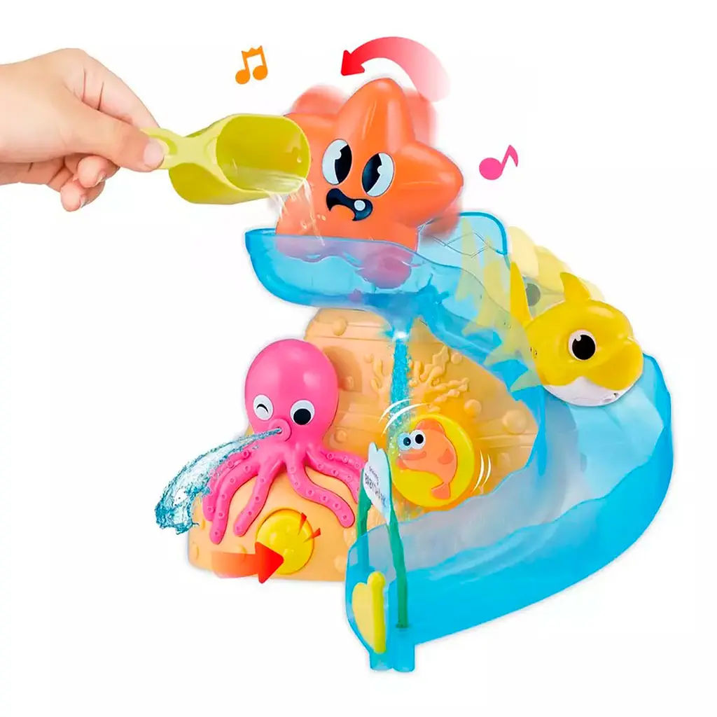 Інтерактивний ігровий набір для ванни Robo Alive Junior Baby Shark (25291) - фото 2