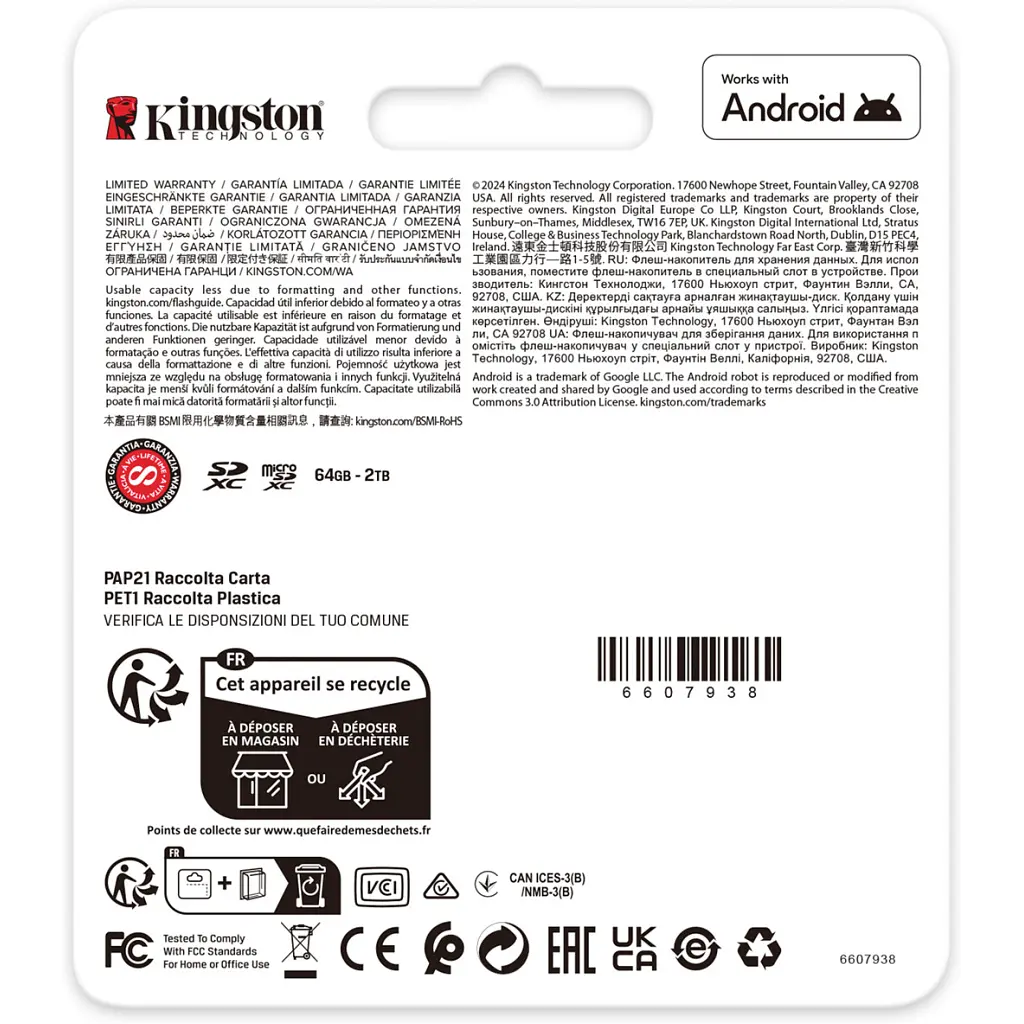 Карта пам'яті Kingston 256GB SDXC сlass 10 UHS-I U3 V30 Canvas Go Plus G4 (SDG4/256GB) - фото 4