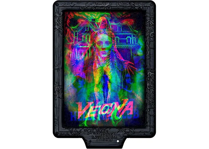 Пазл Clementoni The Metamorphic Art Collection: Прокляття Векни, Дивні Дива 4, Netflix (Stranger Things Metamorphic Art Collection - Vecna's Curse Puzzle - 520 pcs.), 520 ел. (35610) - фото 5