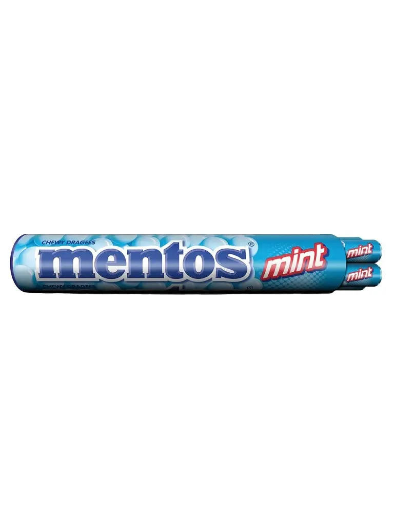 Драже Mentos Jumboroll Mint 8x37g - фото 2
