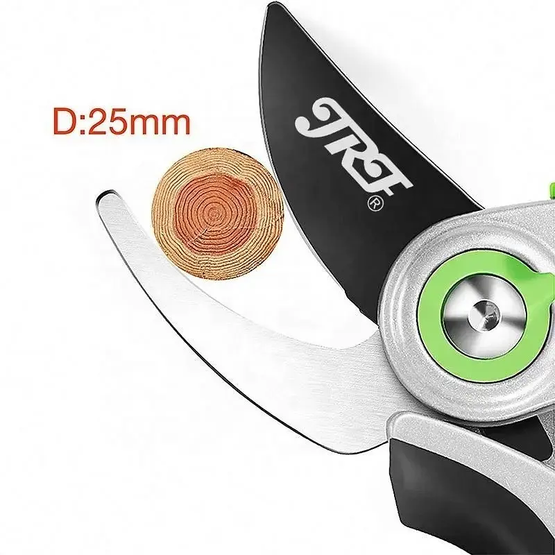 Профессиональный садовый секатор JRF для обрезки деревьев, роз и разных растений - фото 3