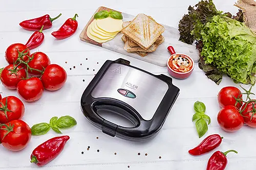 Сендвічниця Adler AD 3015 850 Вт - фото 7