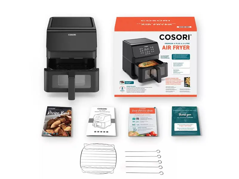 Мультипіч (аерофритюрниця) COSORI Premium II Plus CAF-P653-KEUR - фото 6