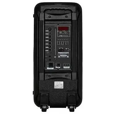 Акумуляторна акустична система XPRO GT-6067 колонка валіза 180Вт USB SD FM радіо Bluetooth 2 мікрофони ДУ (MER-14865) - фото 5