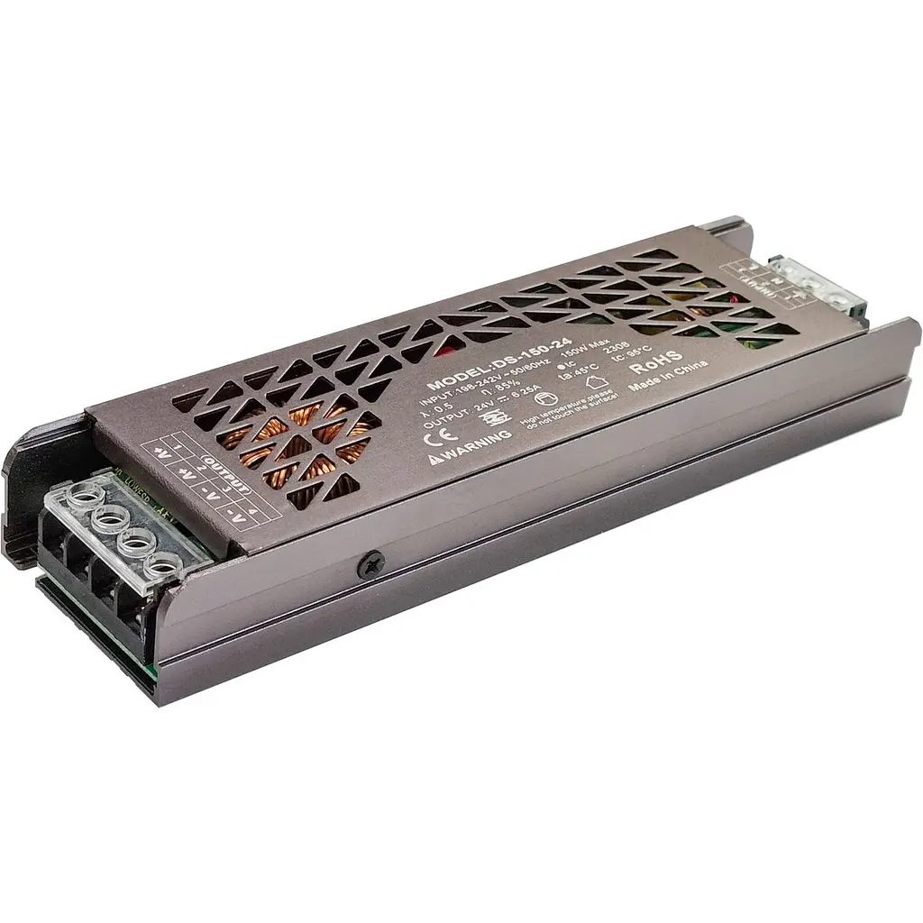 Блок питания для светодиодной ленты Eurolamp 150W 24V 6.25A (PS-150W) - фото 3