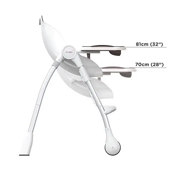 Стільчик для годування Oribel Cocoon, графітовий (OR203-90013) - фото 3