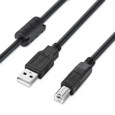 Кабель для принтера ColorWay USB 2.0 AM/BM 2.0m black (CW-CBUB072-BK) - фото 3