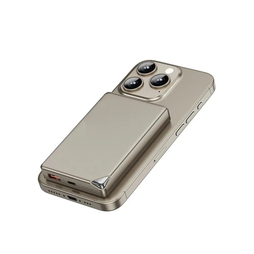 Зовнішній акумулятор Wiwu Ultra-Thin Series Power Bank 10000mAh Wi-P020 (3C) Grey (6976975611630) - фото 8