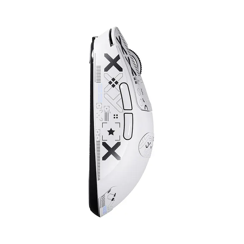 Игровая мышка ATTACK SHARK X3 / Три режима подключения / Сенсор PAW3395 / 49 г / White - фото 3