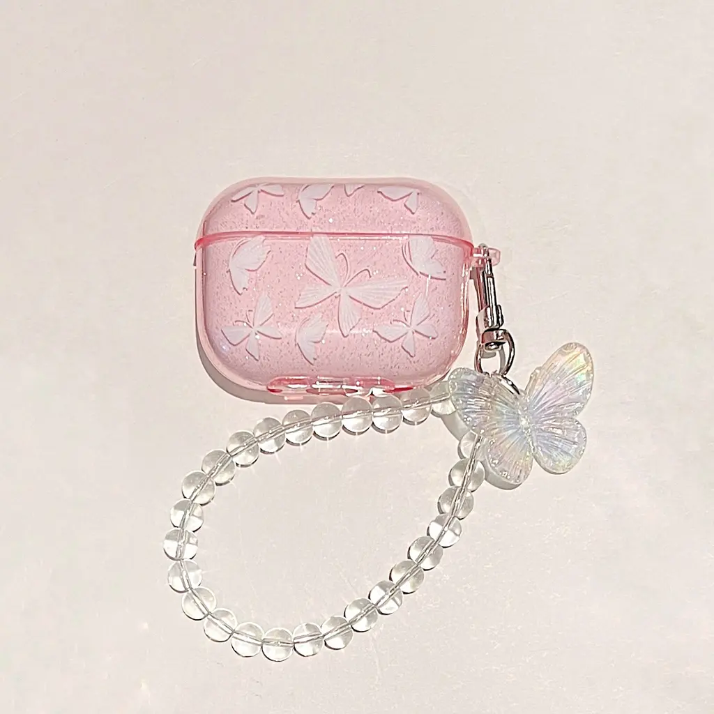 Чохол ANbeauty Butterfly Airpods pro 2 Pink (AN0103253) - фото 2