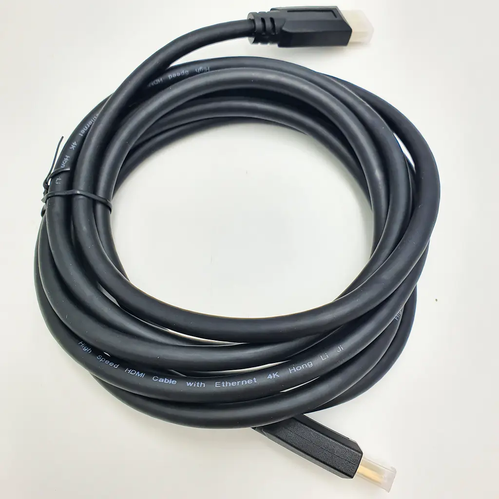 Кабель HDMI to HDMI 4K з підтримкою Ethernet UltraHD 4K шнур 3м чорний - фото 2