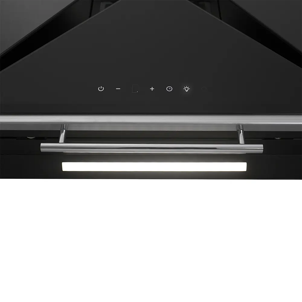 Витяжка декоративна похила PERFELLI DNS 67143 B 1100 BL LED Strip - фото 4