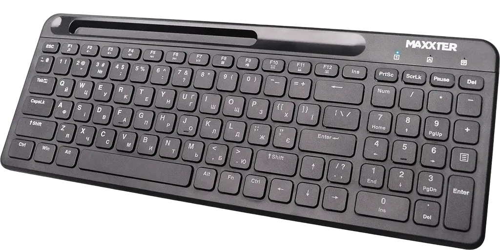 Клавіатура Maxxter KB-01B-UA Black - фото 2