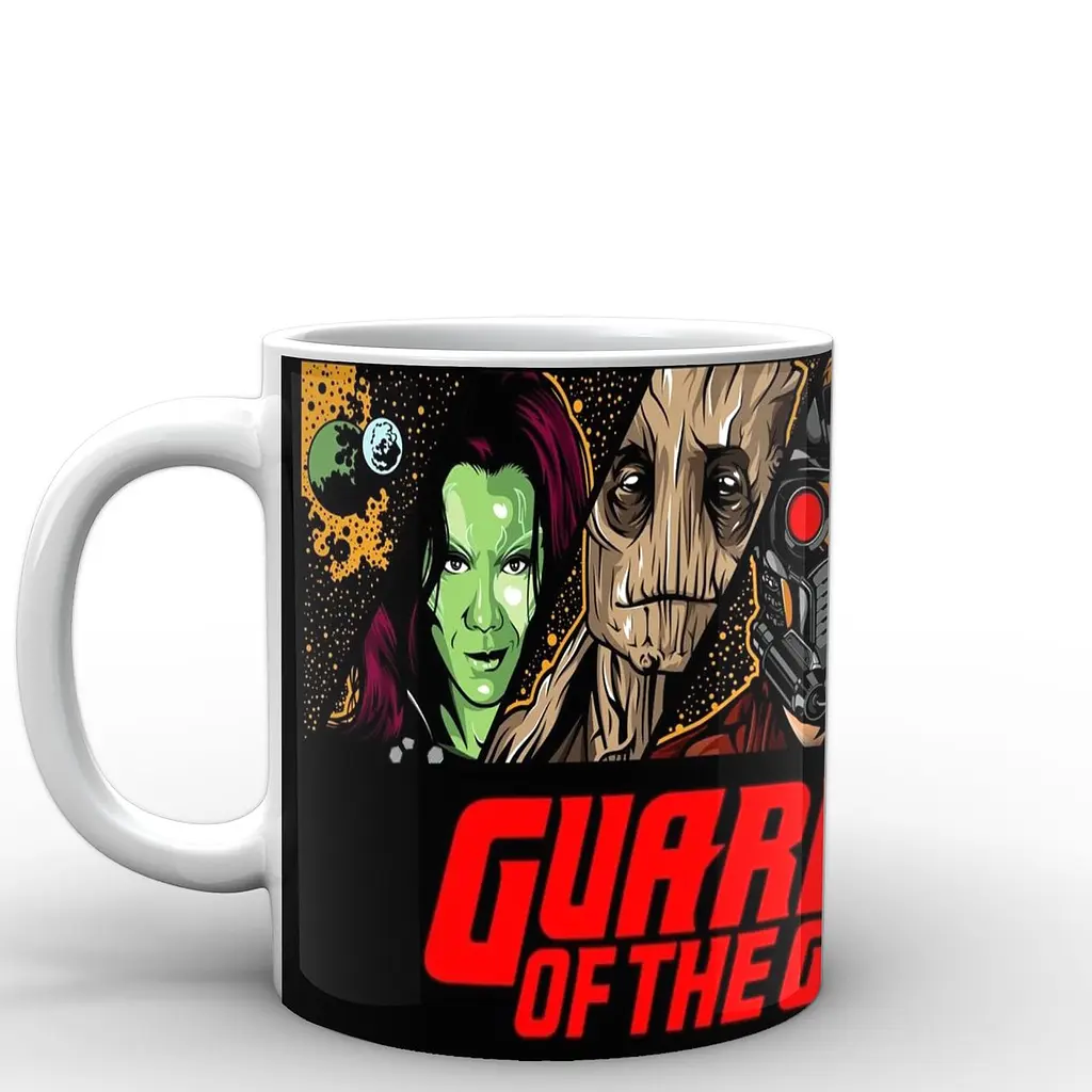 Кухоль GeekLand Галактики Guardians of the Galaxy art EWR232 330 мл білий - фото 2