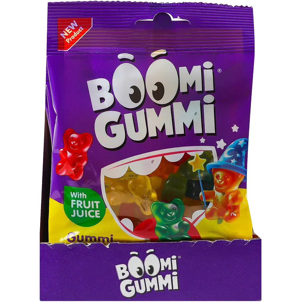 Цукерки желейні Boomi Gummi Bears 70 г - фото 3