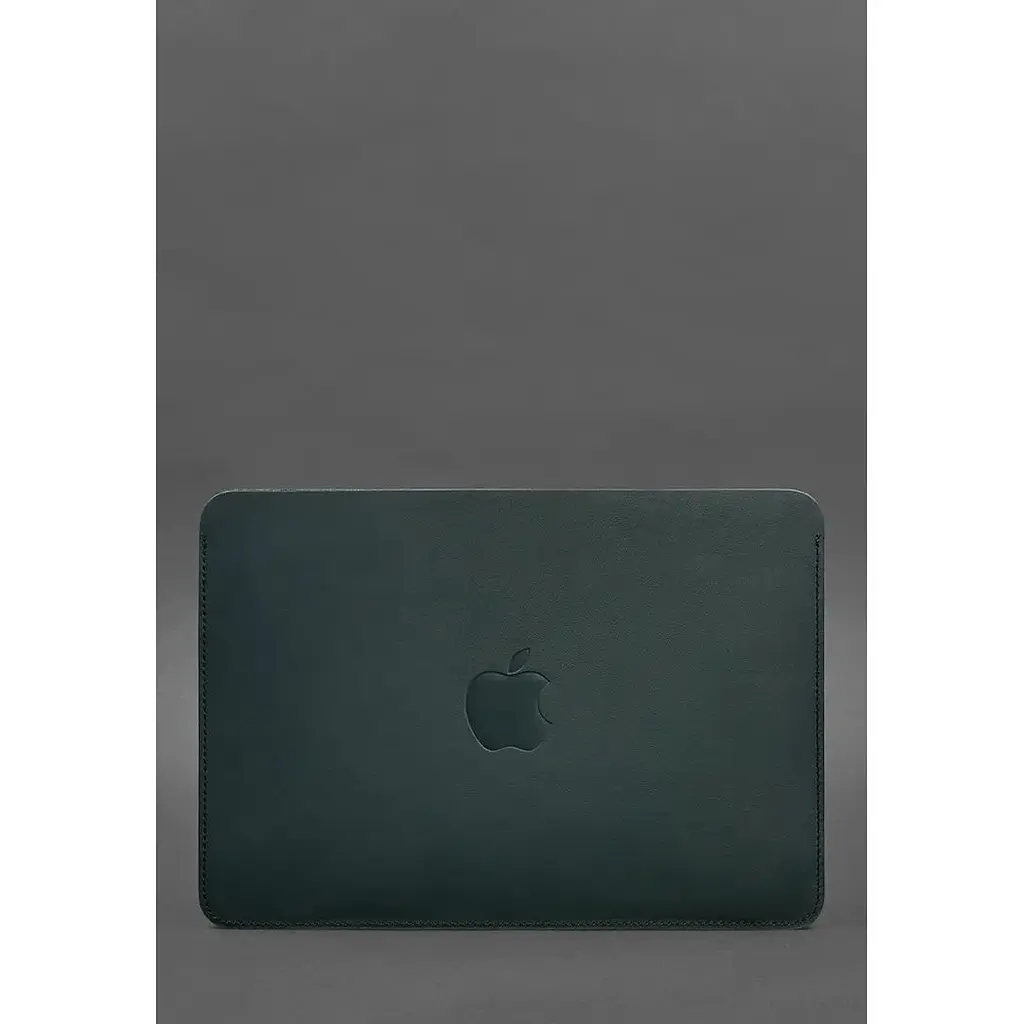 Чохол BlankNote для MacBook 13 дюймів із натуральної шкіри Зелений - фото 4
