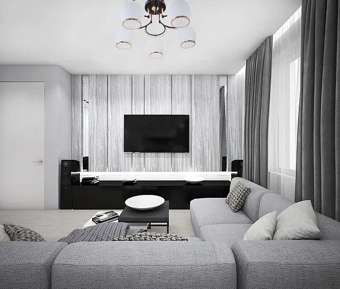 Люстра потолочная Brille в зал E27 60W BK (LK-711S/5) - фото 7