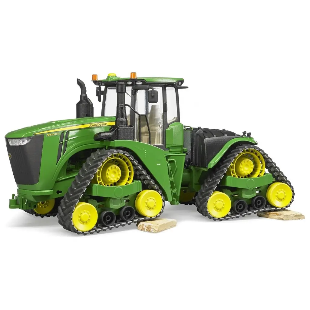 Масштабна модель автомобіля Bruder трактор John Deere 9620RX на гусеницях (04055) - фото 3