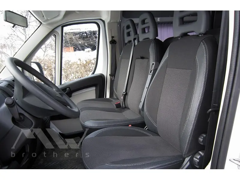 Авточохли модельні MW Brothers для Fiat Ducato III ( 1+2 ) c 2006 - фото 2