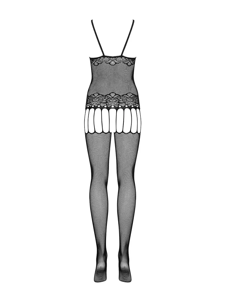Бодістокінг Obsessive F235 S/M/L чорний - фото 6