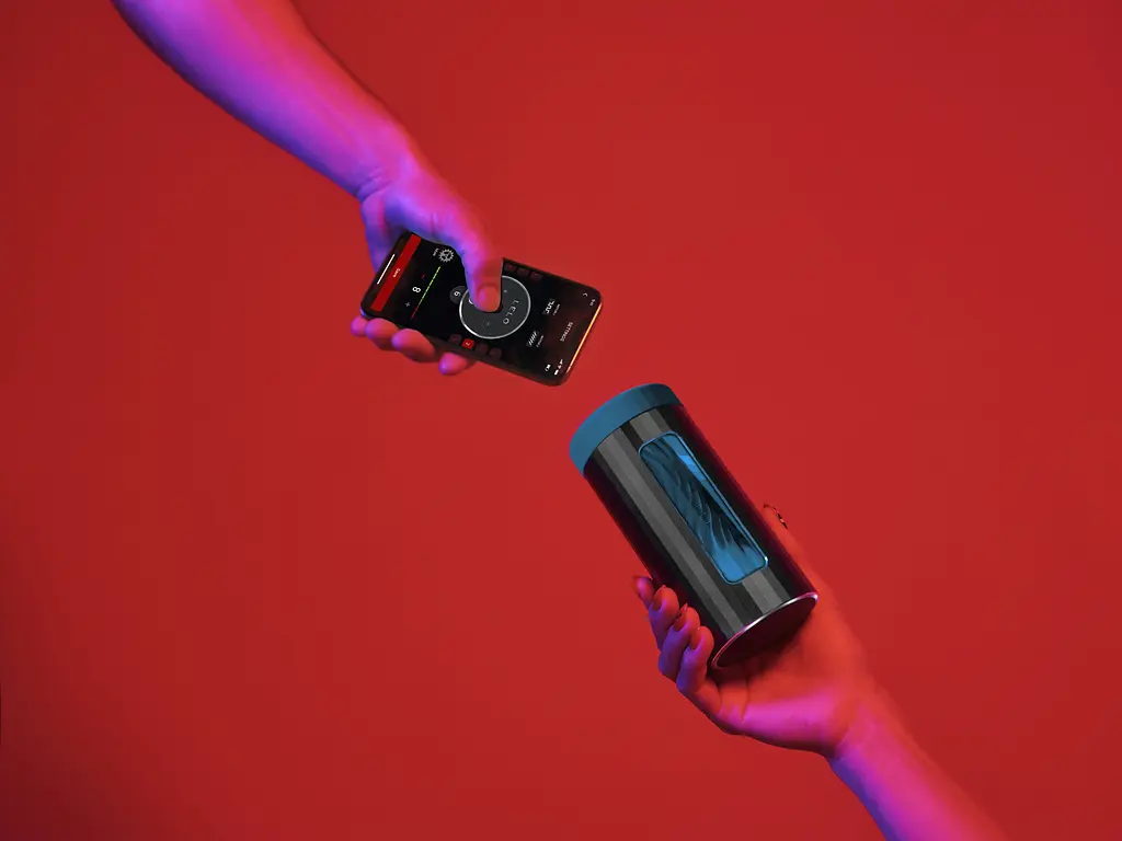 Автоматичний мастурбатор Lelo F1s V3 червоний - фото 2