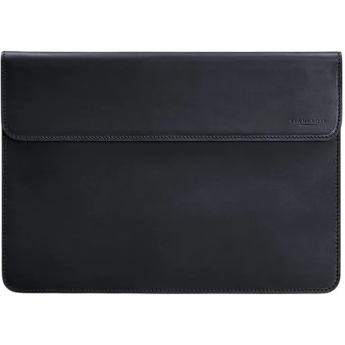 Шкіряний чохол-конверт BlankNote на магнітах для MacBook Pro 16" Синій Crazy Horse - фото 1
