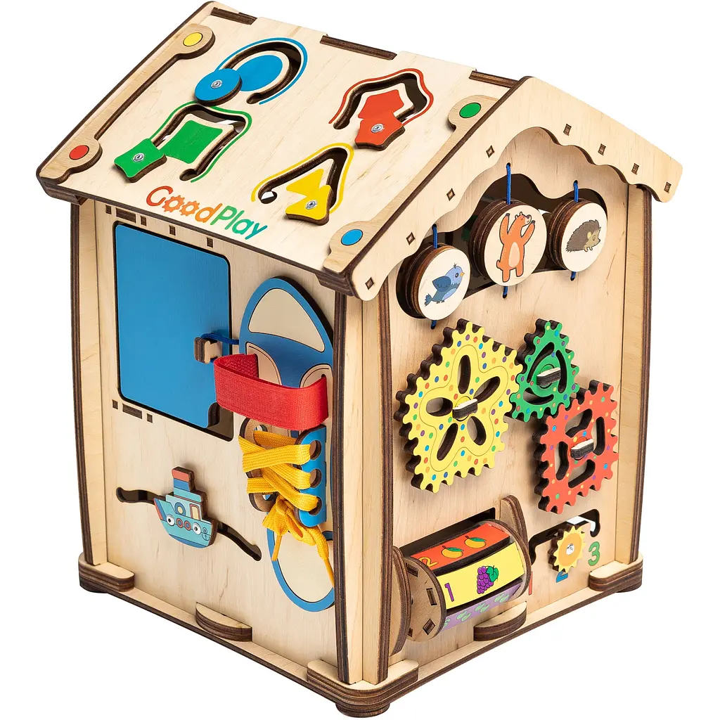 Бізібудинок GoodPlay Розумник 24х24х30 см (B101) - фото 2
