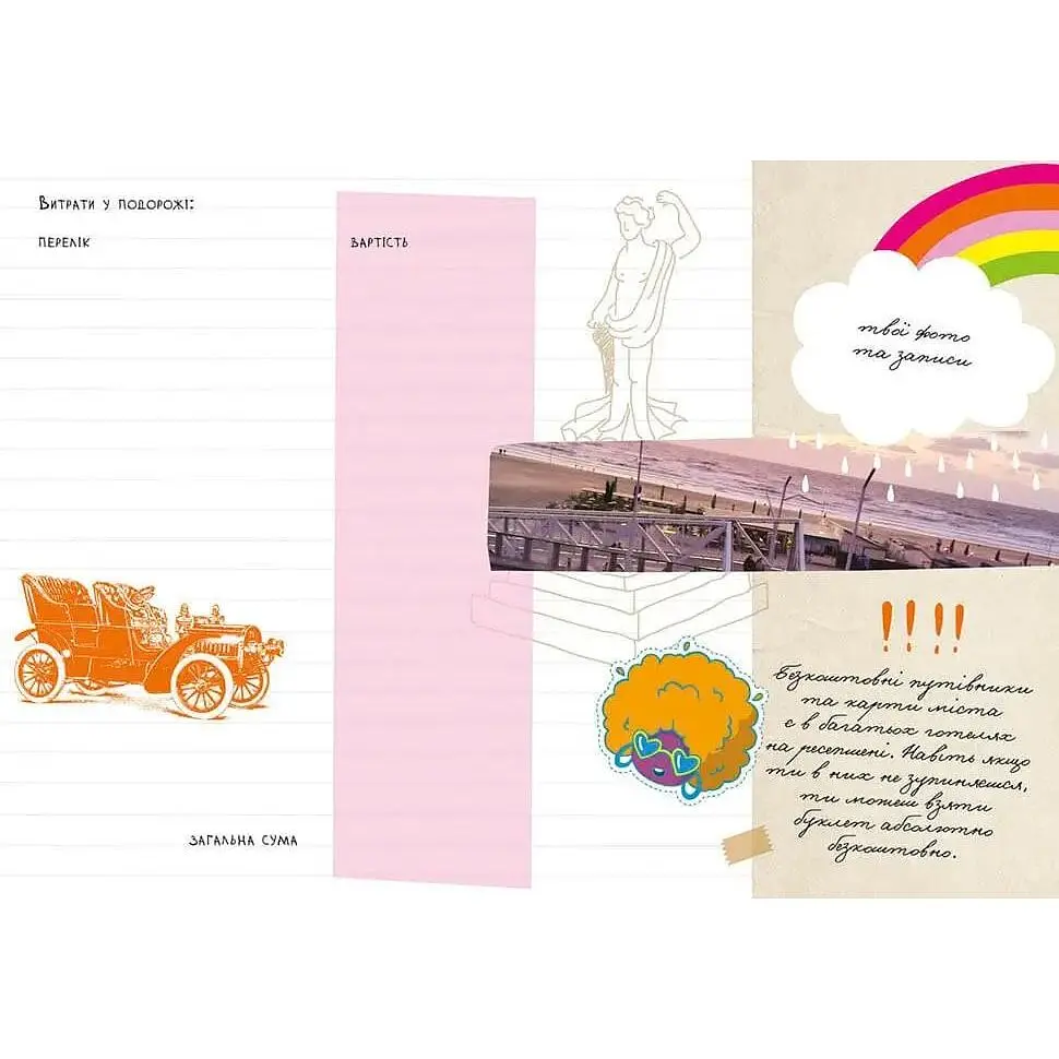 Дитяча книга Талант Альбом друзів Travel Book (978966935874503) - фото 4