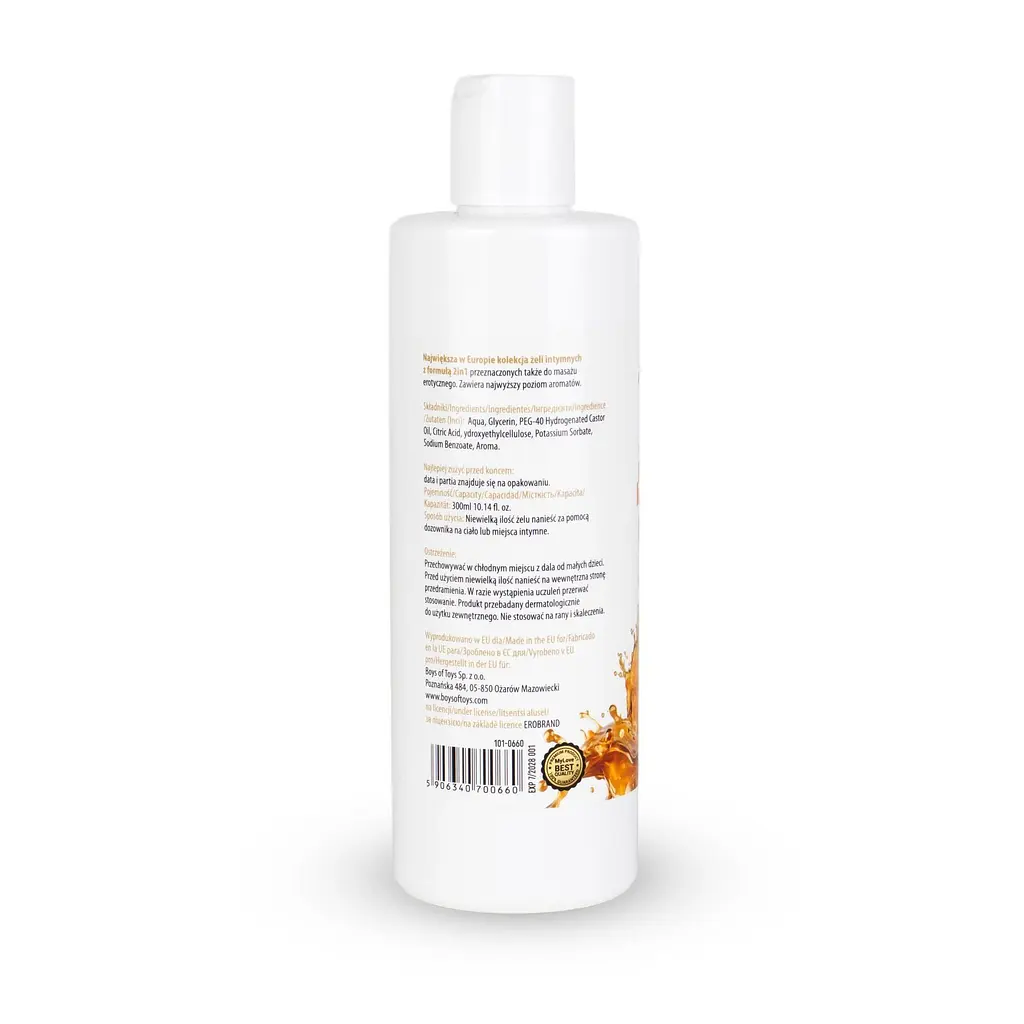 Лубрикант MyLove Aroma Series IntimMassage 2in1 Honey, 300 мл - фото 5