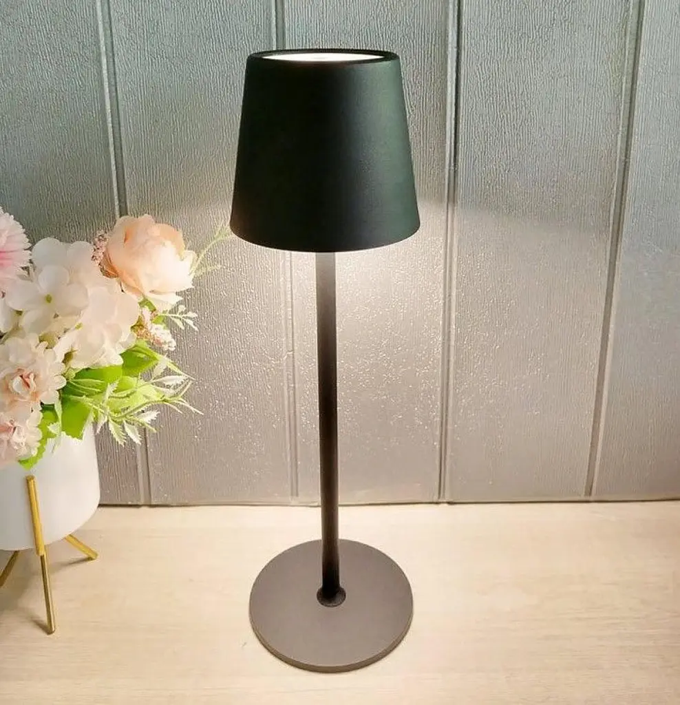 Настільна лампа з акумулятором KLOODI DECO TA-5V POP 3K BK - фото 3