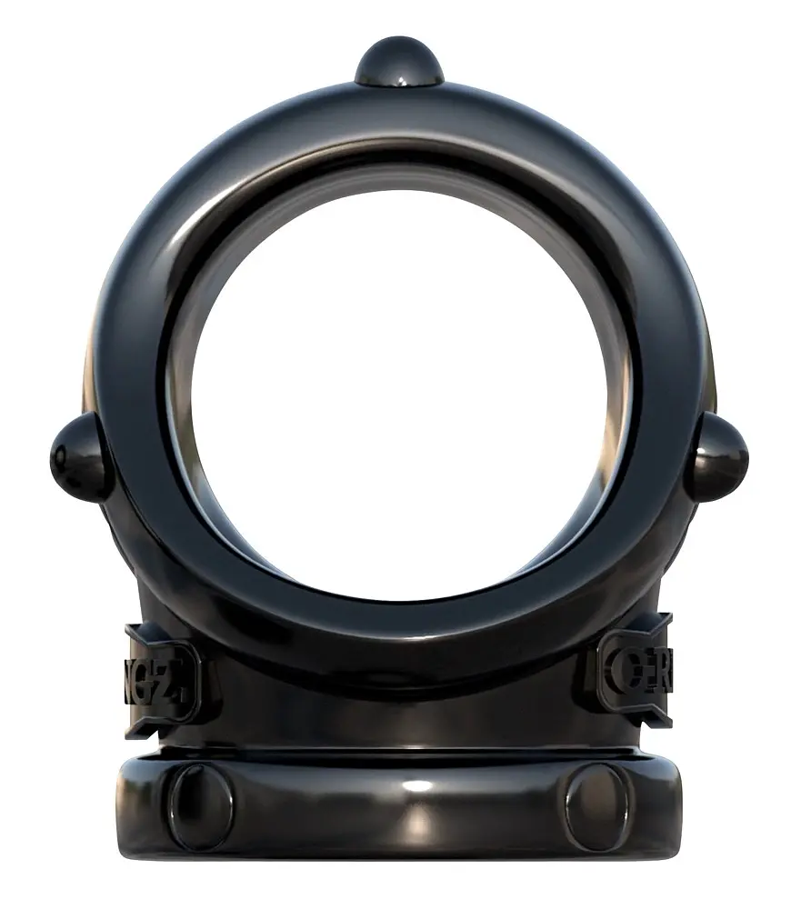 Ерекційне кільце Pipedream Fantasy C-Ringz Rock Hard Cock Pipe, 7 см (чорний) - фото 7