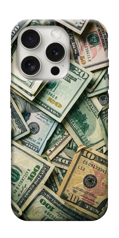 TPU чохол Demsky Dollars для Apple iPhone 16 Pro Max (6.9")