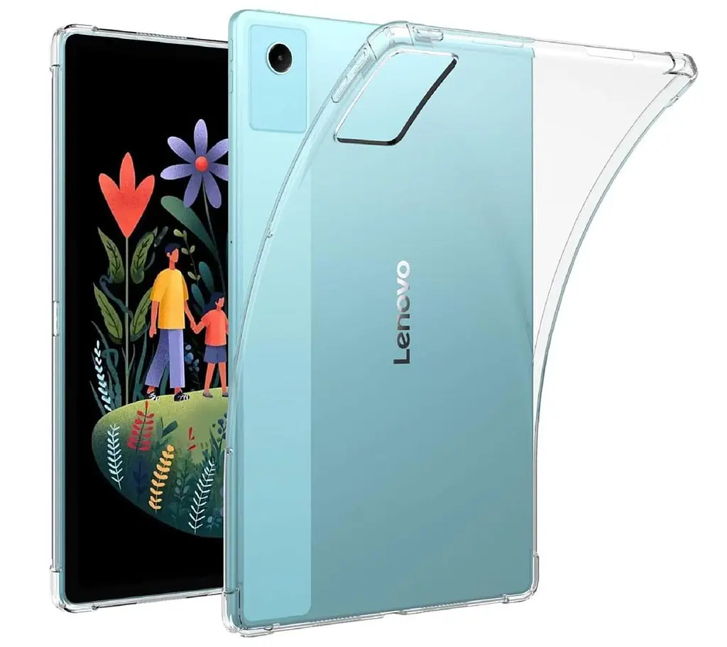 Силіконовий чохол бампер Primolux Silicone для планшета Lenovo Idea Tab Plus 12.1" / Xiaoxin Pad 12.1" - Clear - фото 2