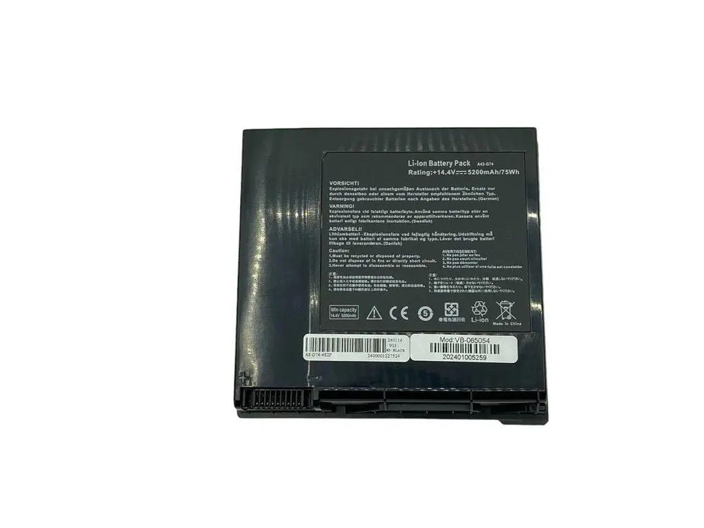 Акумулятор для ноутбука Asus A42-G74 G74 14.4V Black 4400 mAh - фото 2