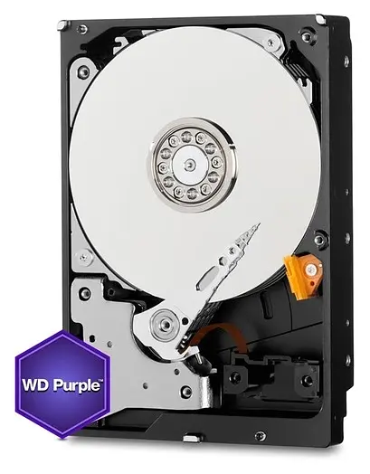 Жорсткий диск WD 4TB 3.5" 256MB SATA Purple Surveillance - фото 3